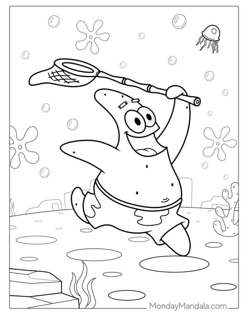 33+ Free Spongebob Coloring Pages Free Printable