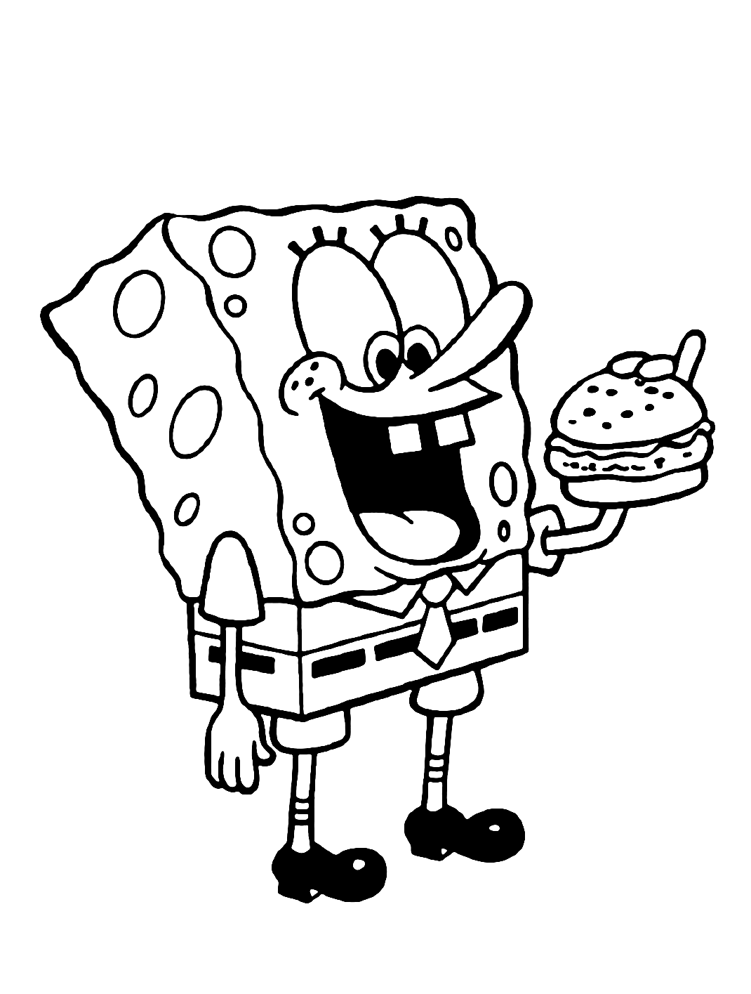 34+ The Best Spongebob Coloring Pages Download FREE