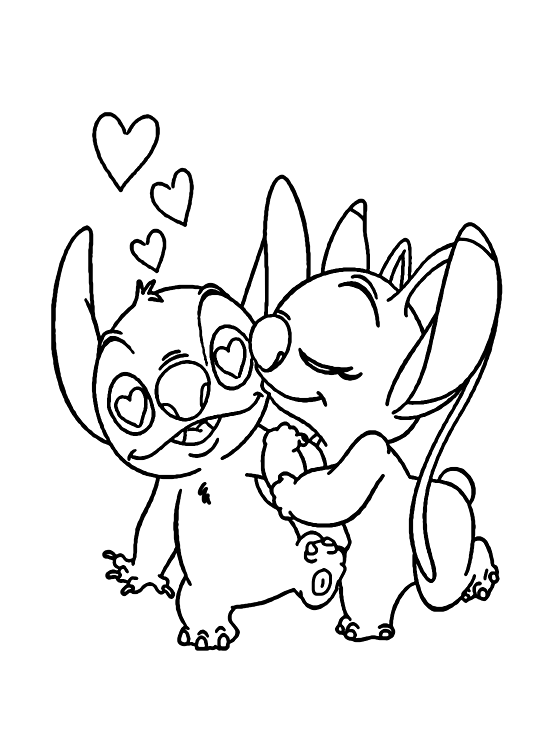 41+ Unique Angry Stitch Coloring Pages Art