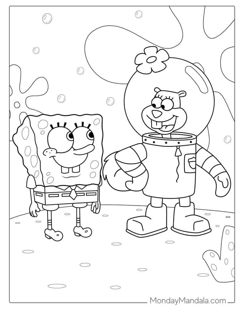 41+ Detailed Spongebob Coloring Pages Ideas