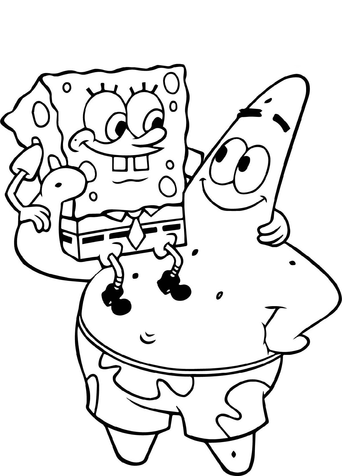 45+ Educational Spongebob Coloring Pages Ideas