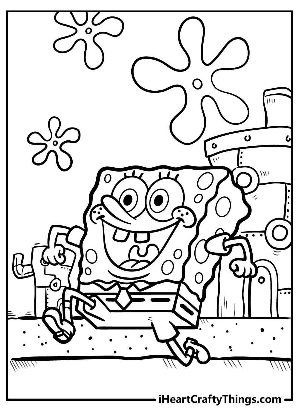 49+ Lovely Spongebob Coloring Pages to Print