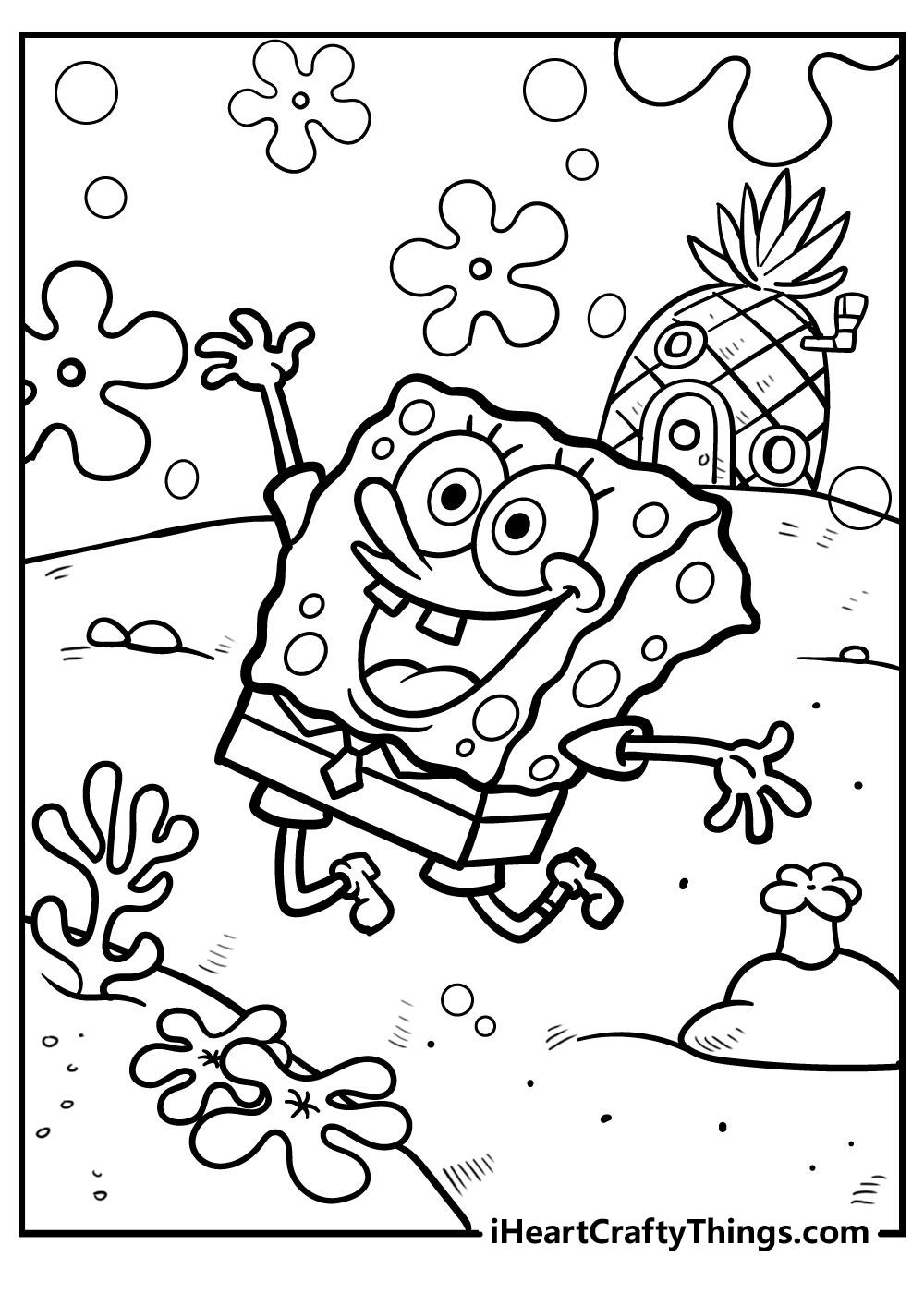 49+ Inspiring Spongebob Coloring Pages for Kids