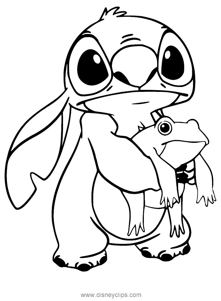 41+ Realistic Angry Stitch Coloring Pages Download FREE