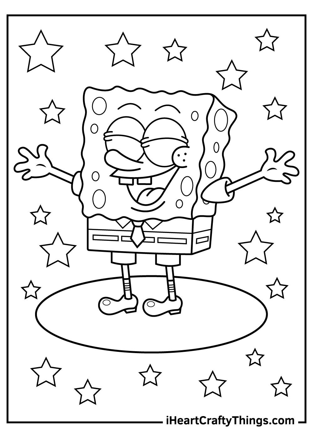 41+ Ultimate Spongebob Coloring Pages Realistic