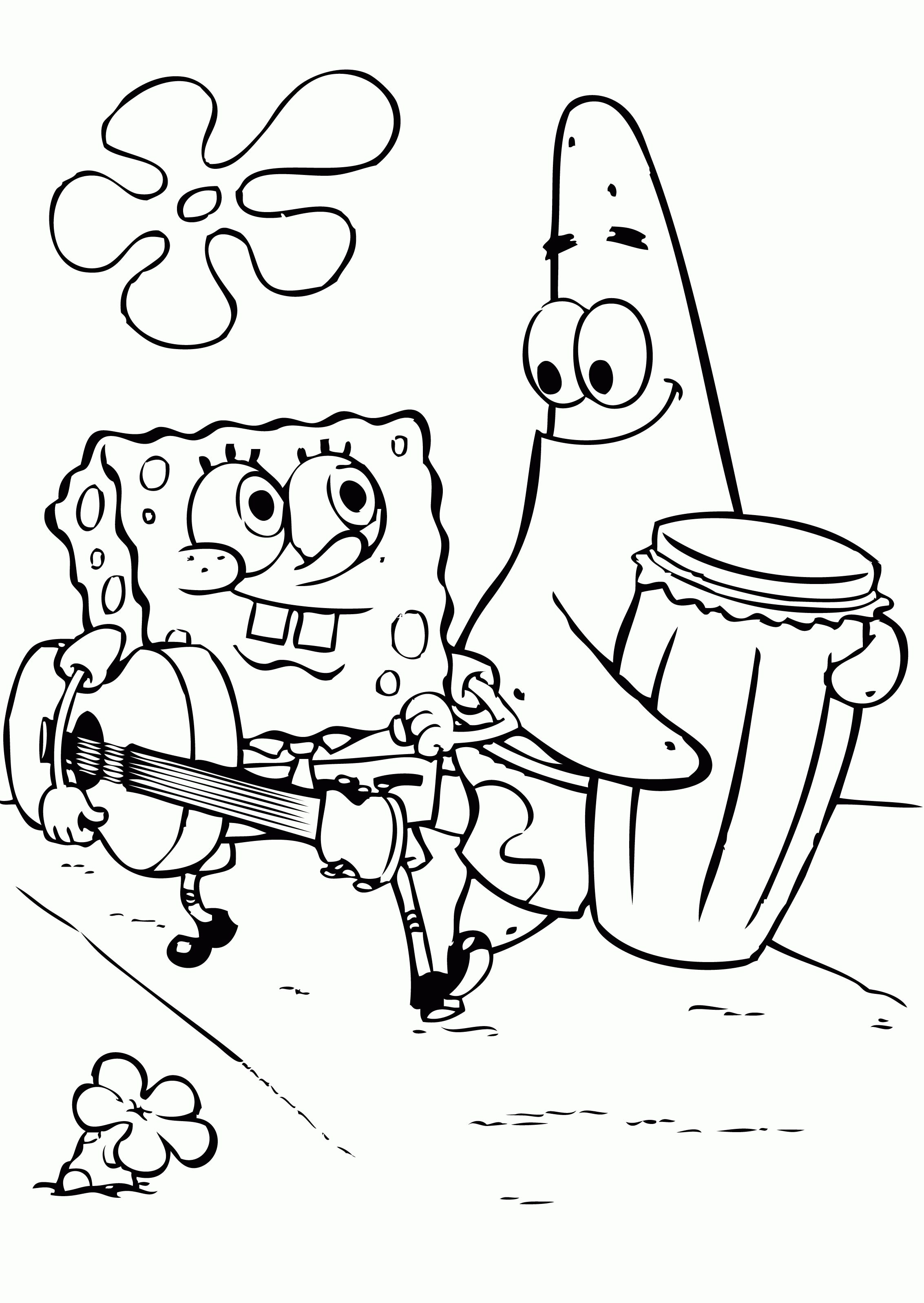 45+ Trendy Spongebob Coloring Pages Printable Sheets