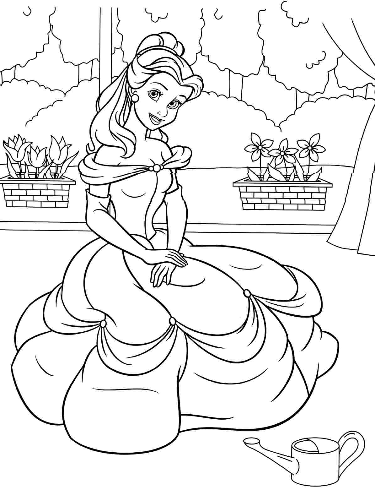 disney belle coloring pages jpg jpg