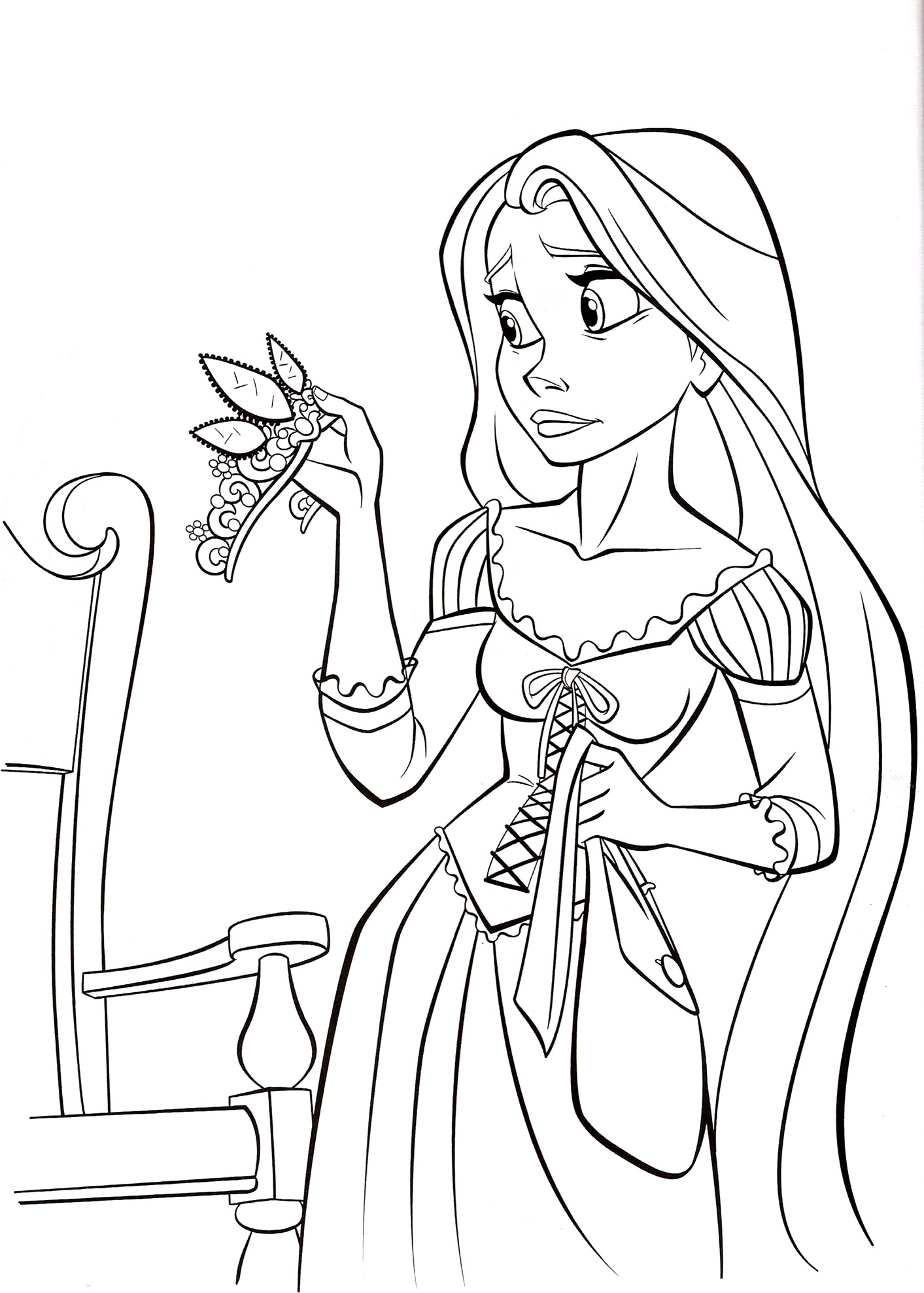 61+ Festive Disney Coloring Pages Printable