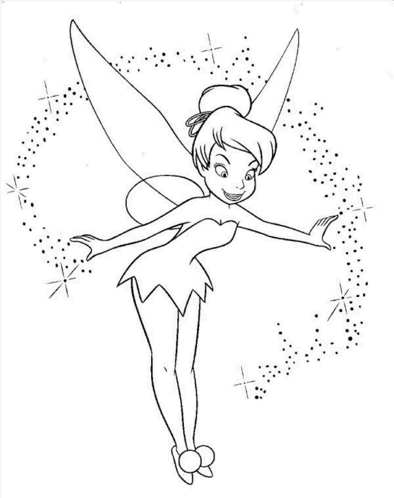 32+ Free Fairy Coloring Pages Ideas