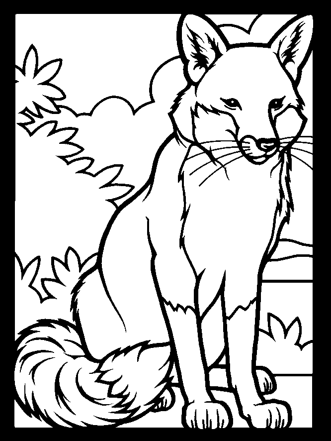 31+ Downloadable Fox Coloring Pages for Kids