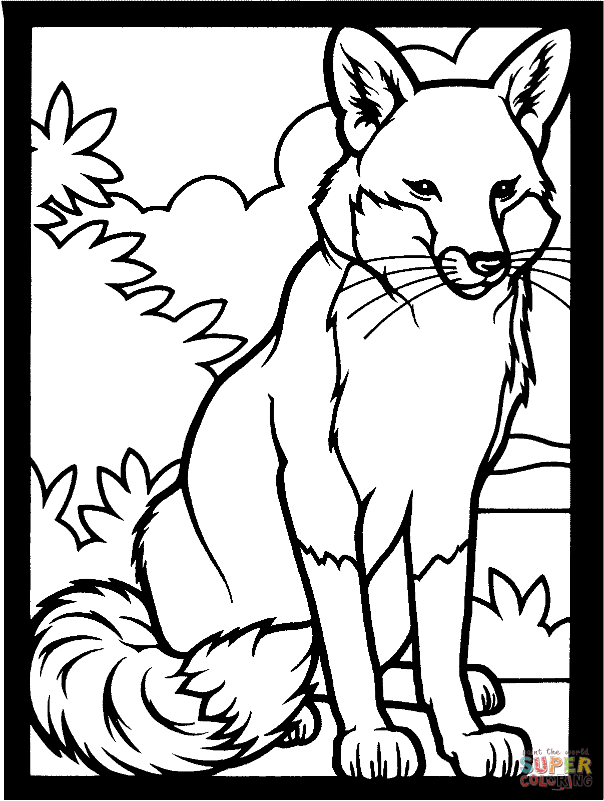 30+ Detailed Fox Coloring Pages for Kids and Adult