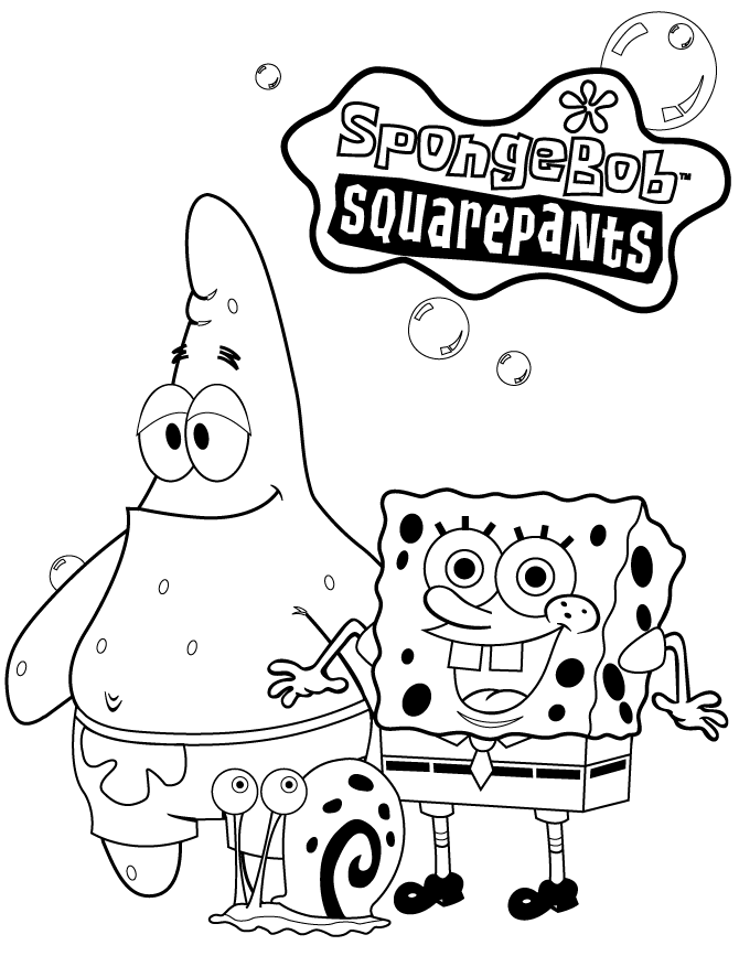 34+ Whimsical Spongebob Coloring Pages Detailed