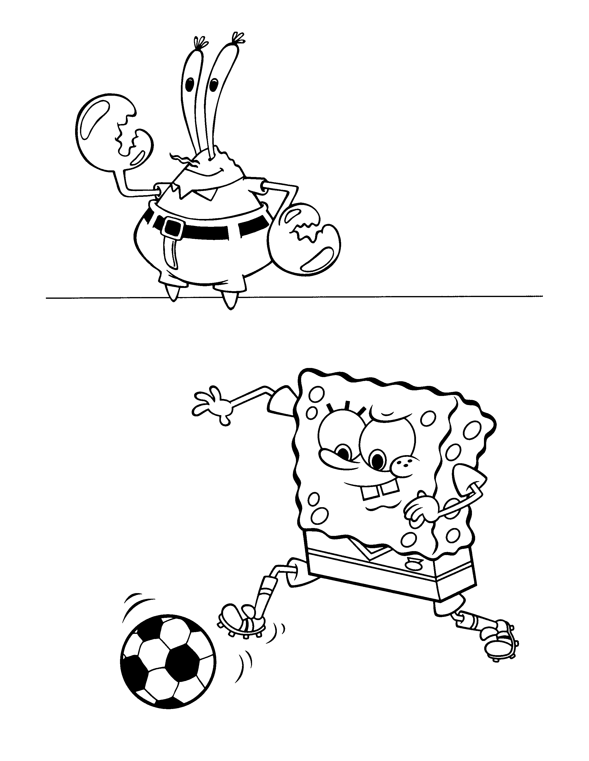 37+ Free Spongebob Coloring Pages for Kids