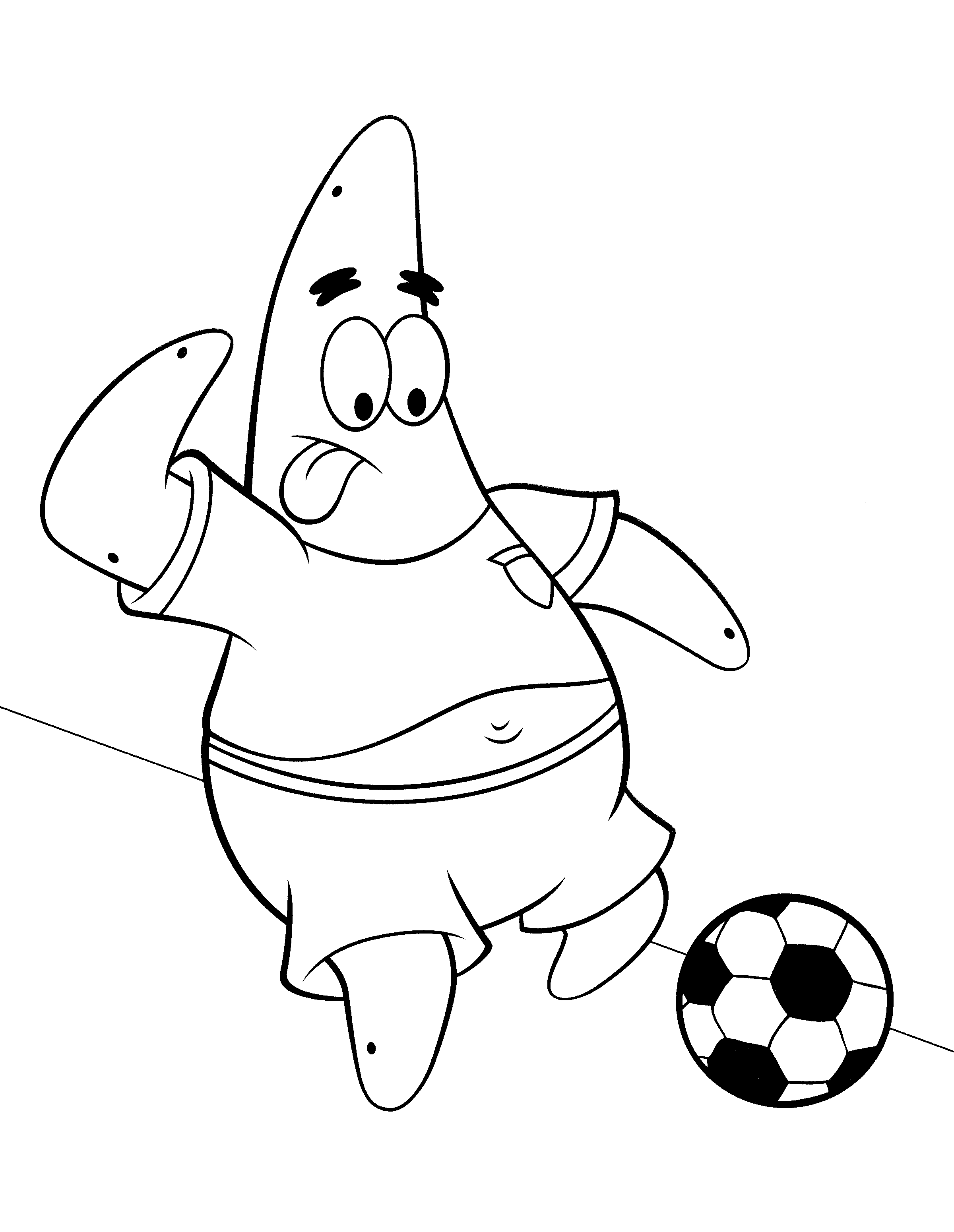 38+ Easy Spongebob Coloring Pages to Print