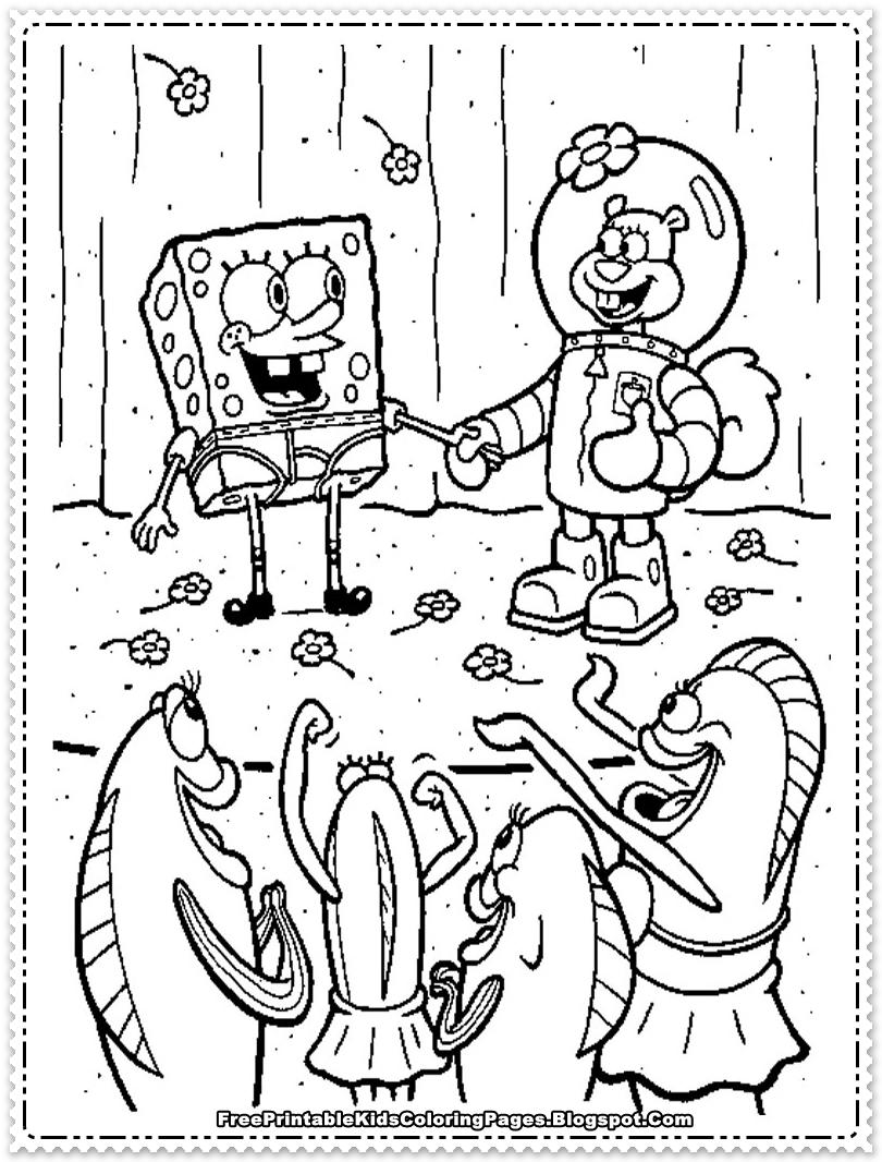 32+ Funtastic Spongebob Coloring Pages Archives