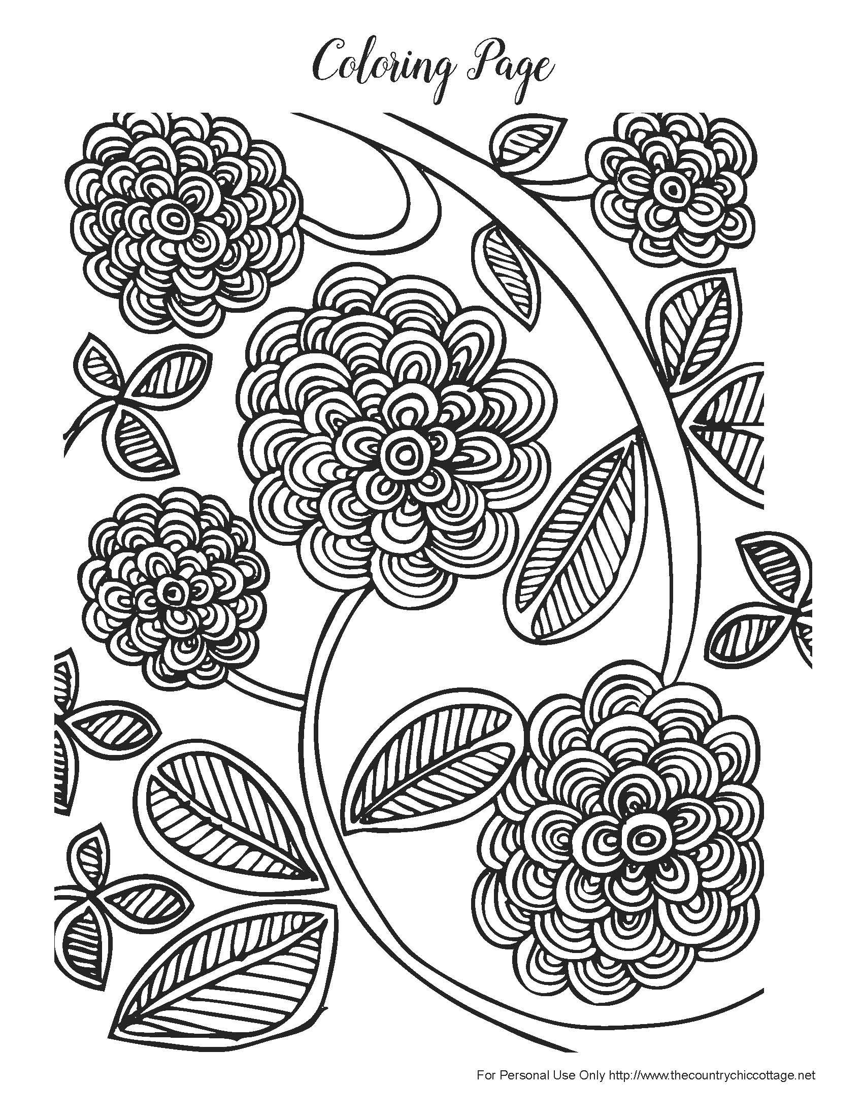 36+ Fun Spring Coloring Pages Simple