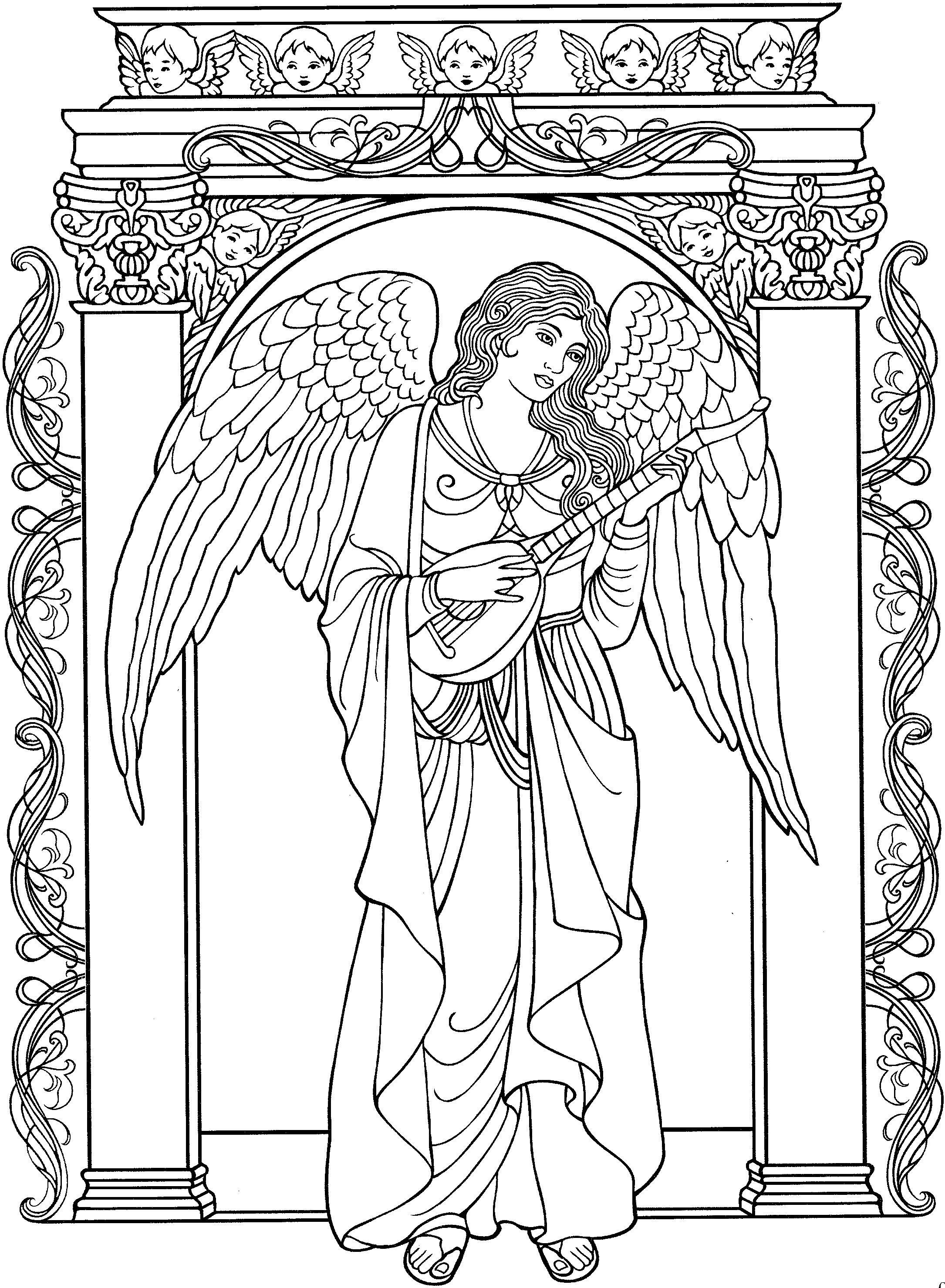 44+ Fantastic Angel Stitch Coloring Pages Printable