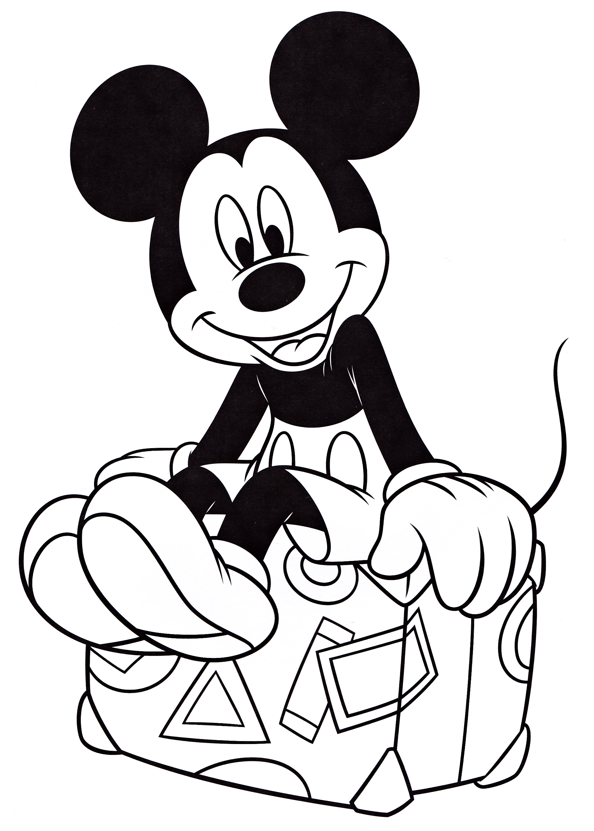 153+ Dazzling Disney Coloring Pages Printable