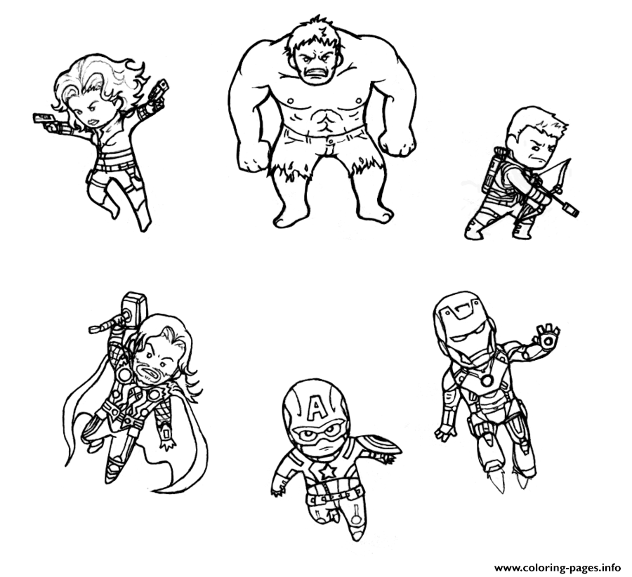 10 Avengers Mini Coloring Books to Unleash Your Inner Superhero