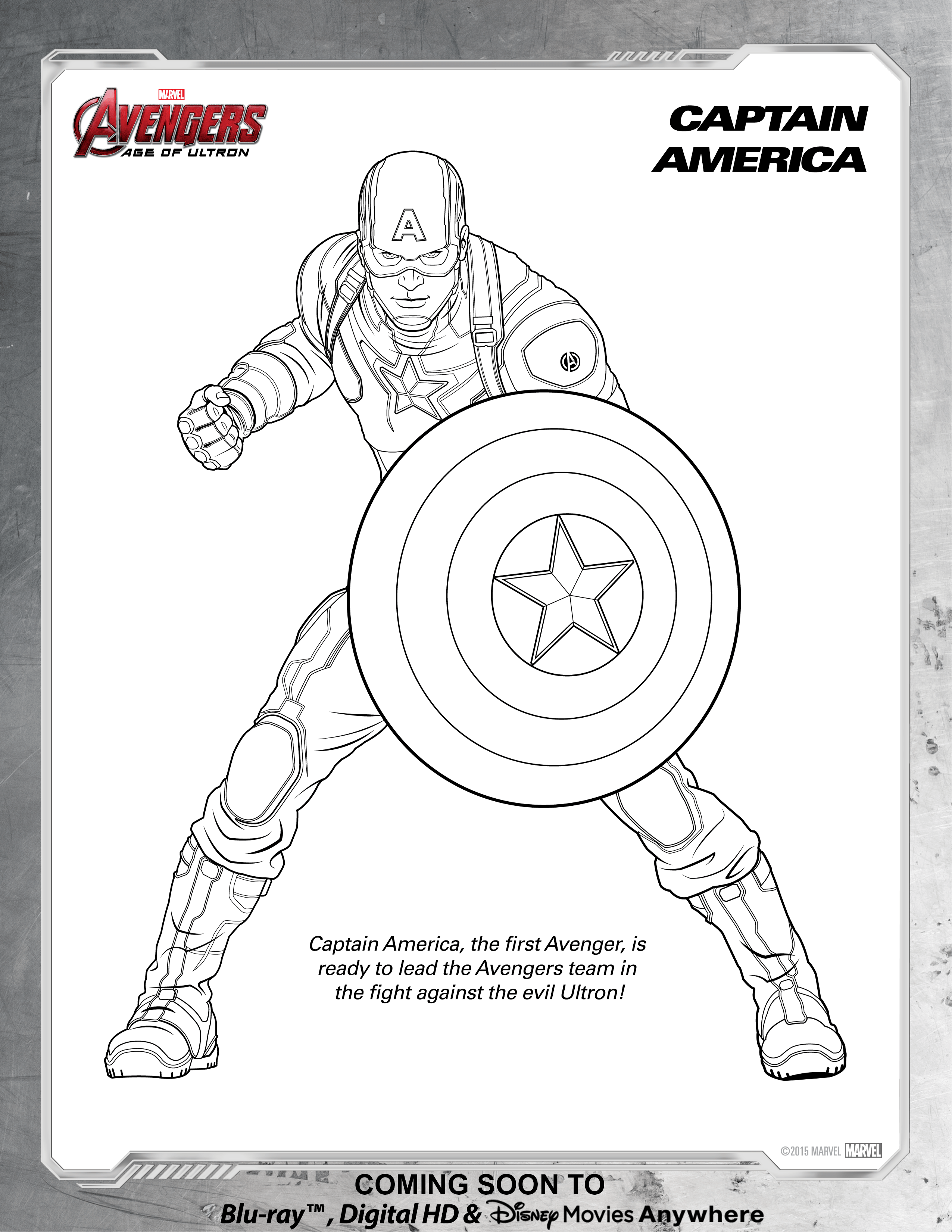 48+ Unique Avengers Coloring Pages Free Printable