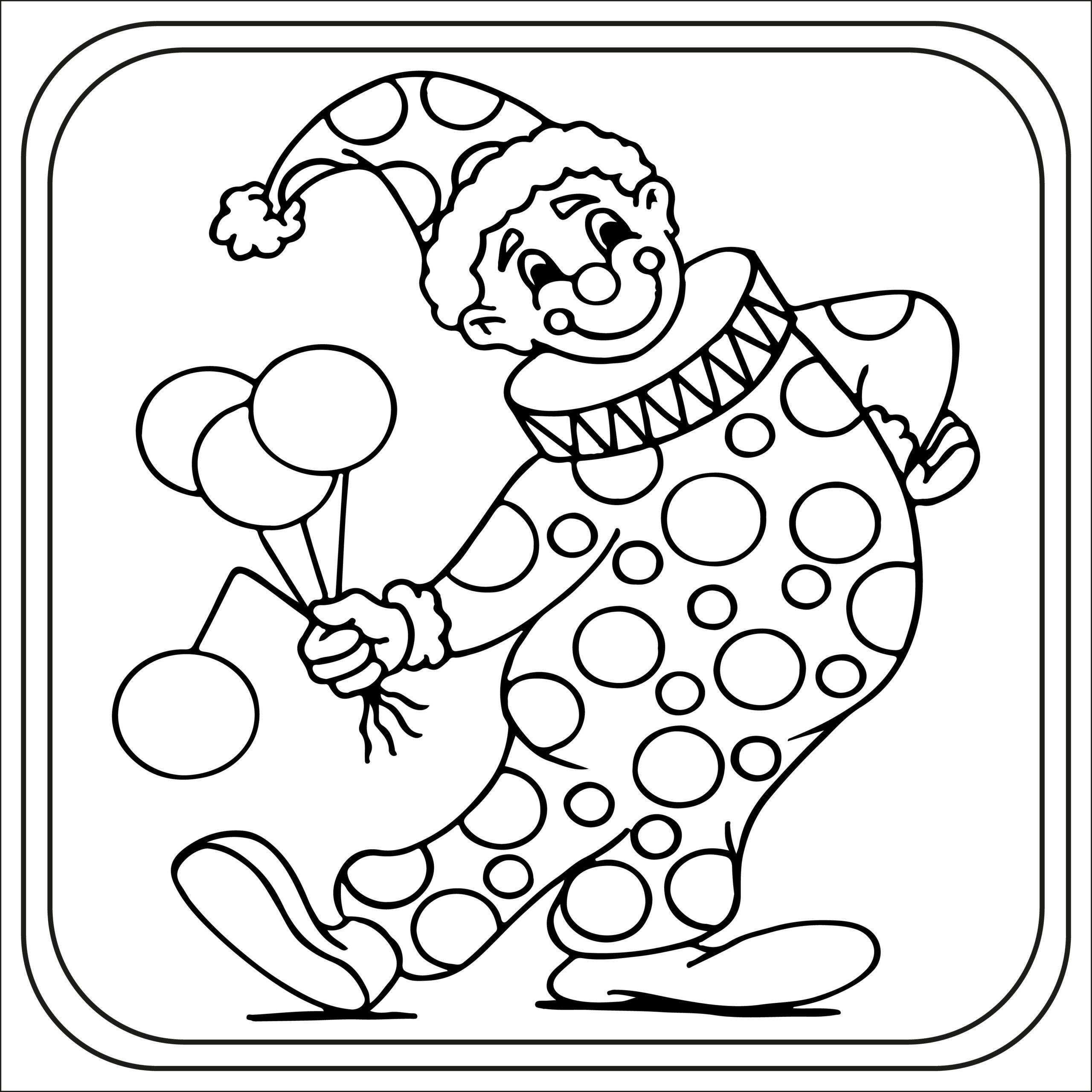 38+ Download Twisty the Clown Coloring Pages PDF Printable