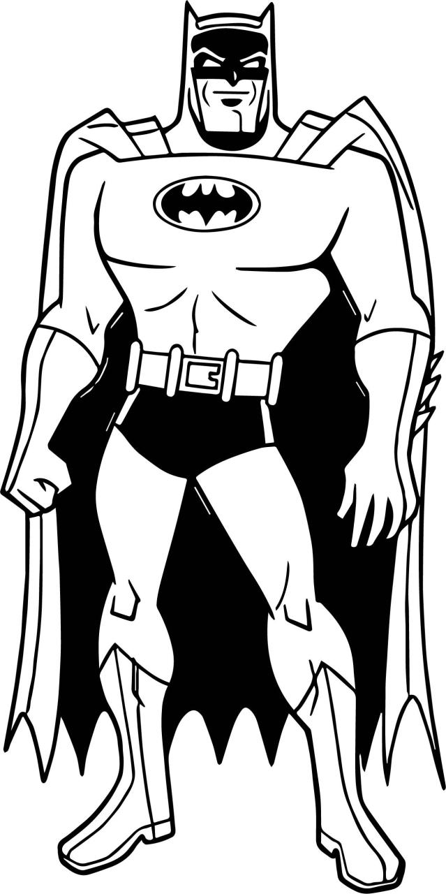 10 Fun Batman Marvel Coloring Pages for Comic Lovers