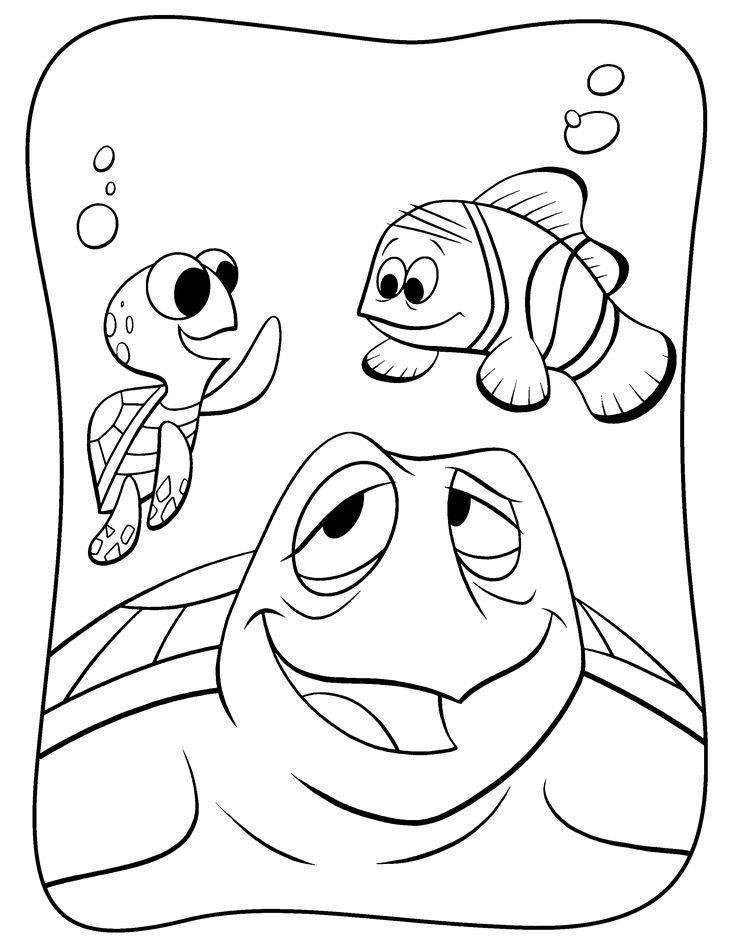 44+ Top Nemo Coloring Pages for Kids