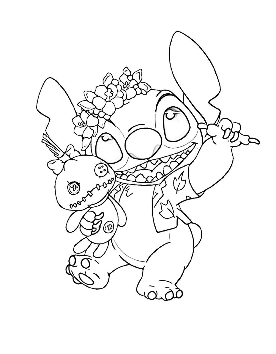 50+ Download Stitch Adult Coloring Pages Book Pages