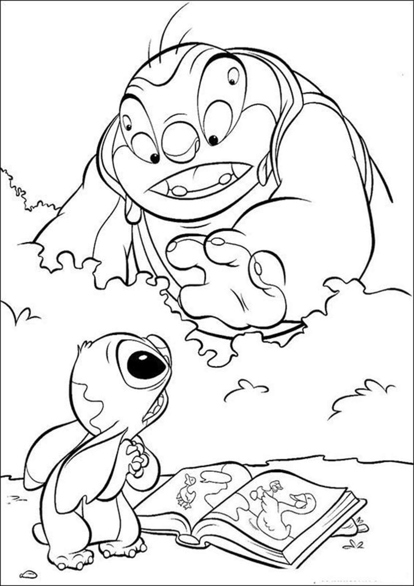 38+ Unique Stitch Adult Coloring Pages for Adult