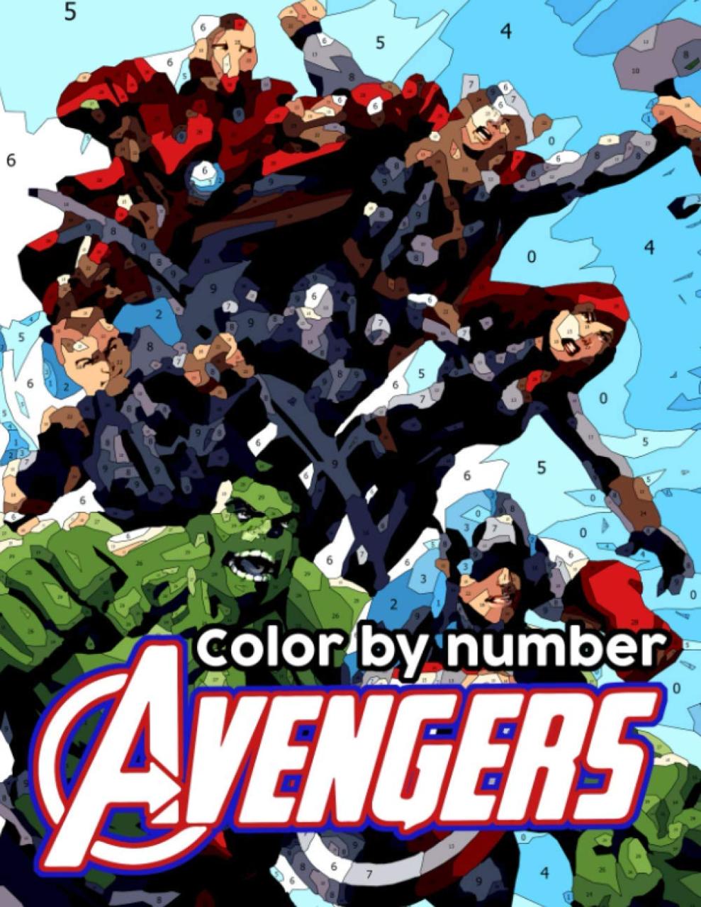 10 Avenger Color By Number: Unleash Your Artistic Superpowers