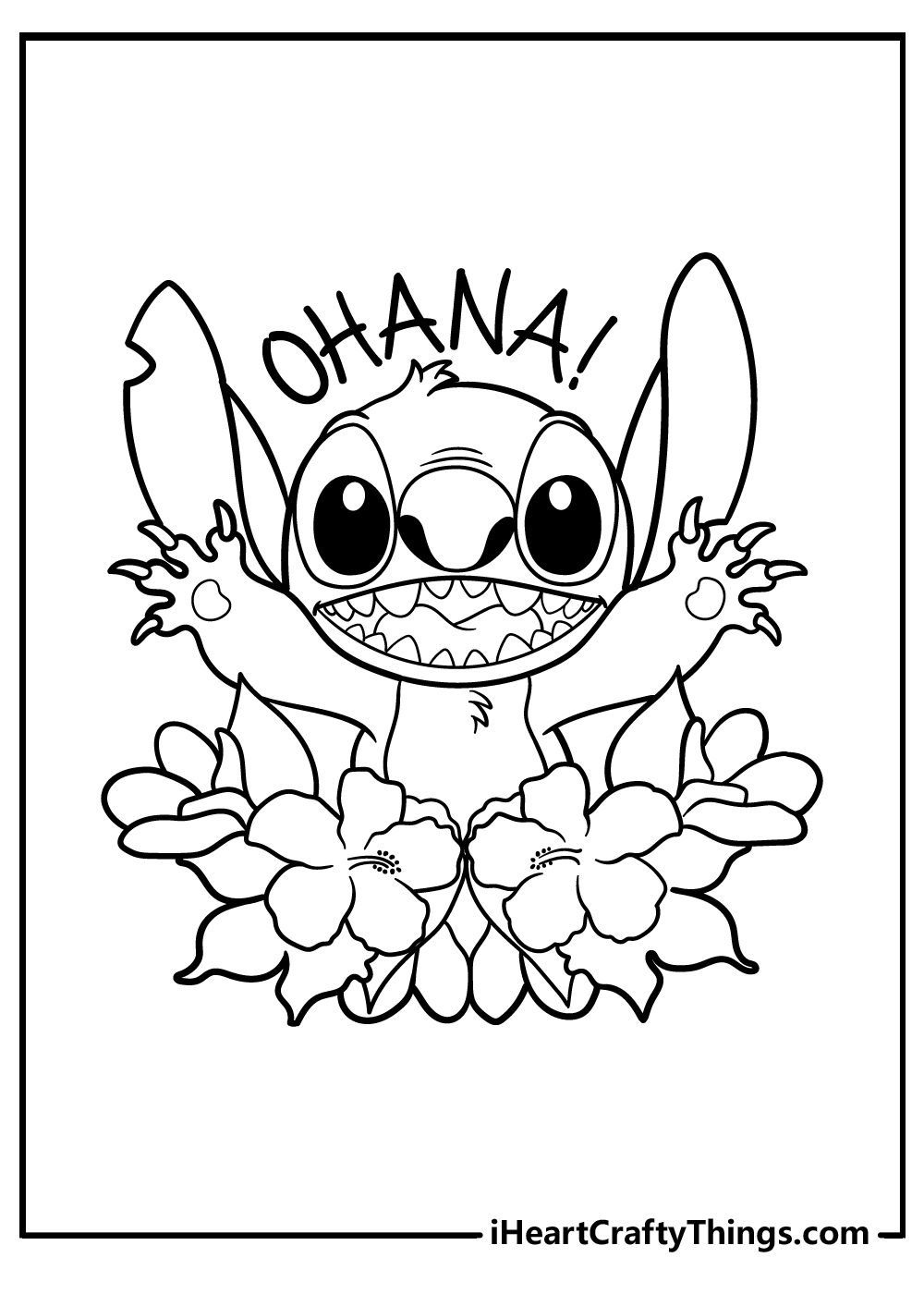 30+ Best of Stitch Adult Coloring Pages Colored