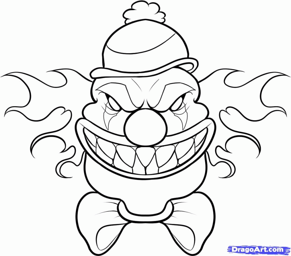 38+ Download Twisty the Clown Coloring Pages Book Pages