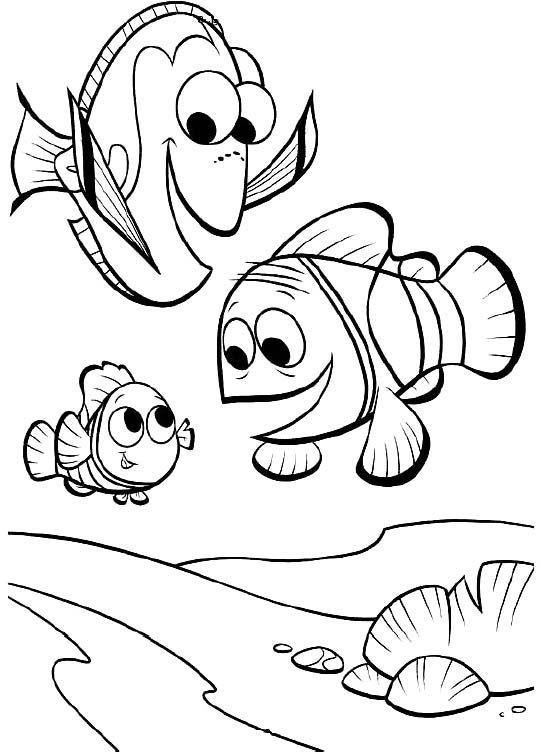 36+ Download Nemo Coloring Pages PDF Printable