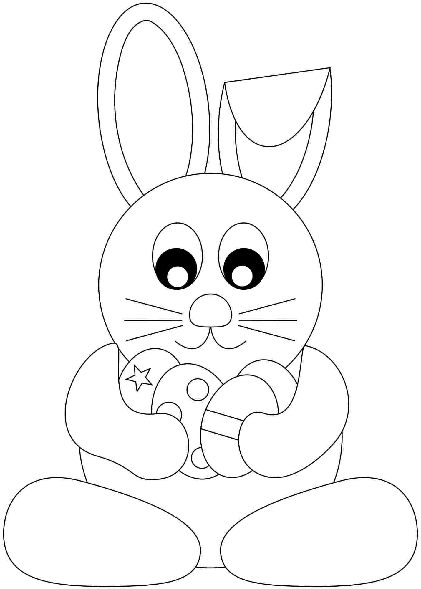 42+ Printable Bunny Coloring Pages PDF Printable