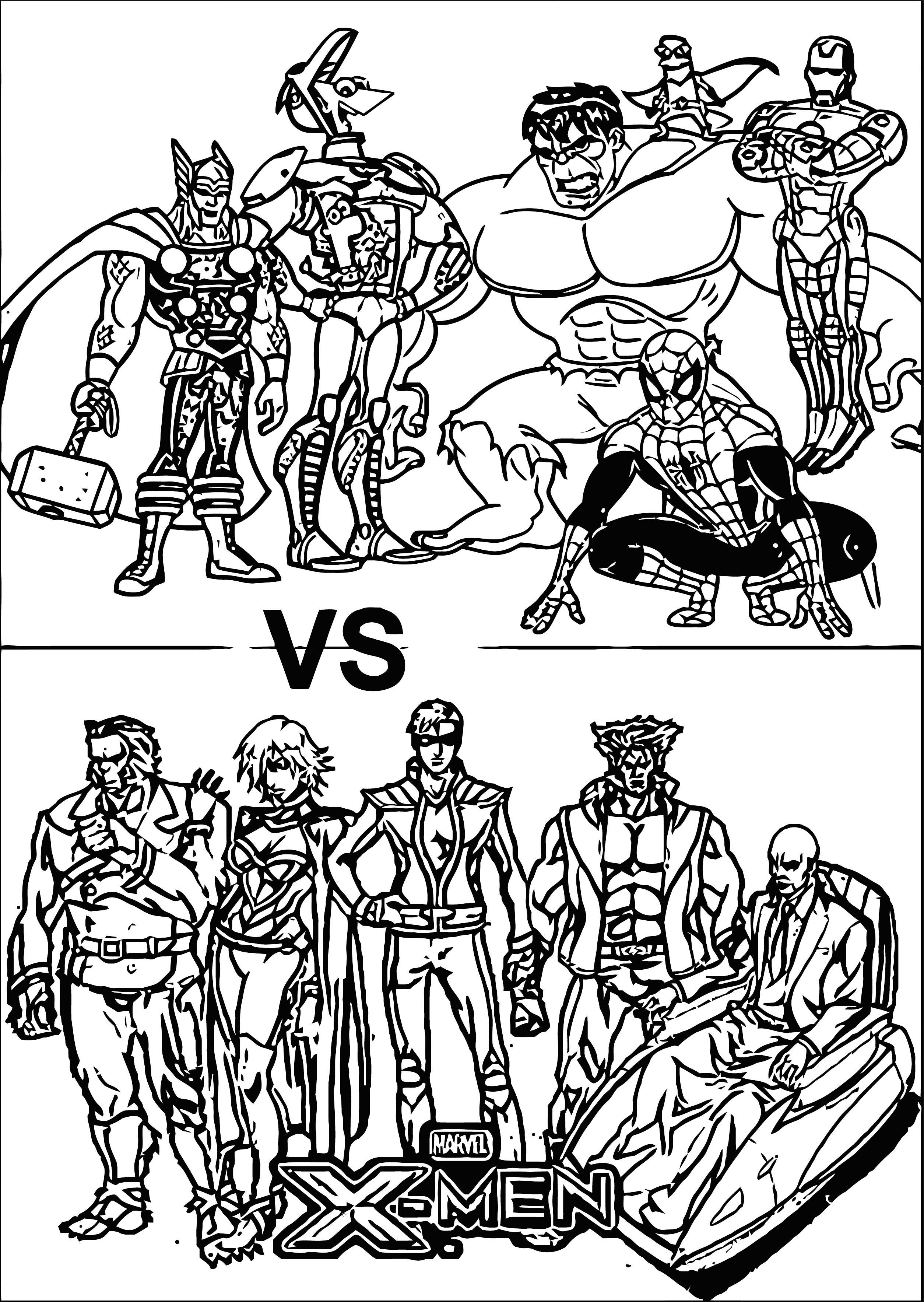 34+ Printable Avengers Coloring Pages Book Pages