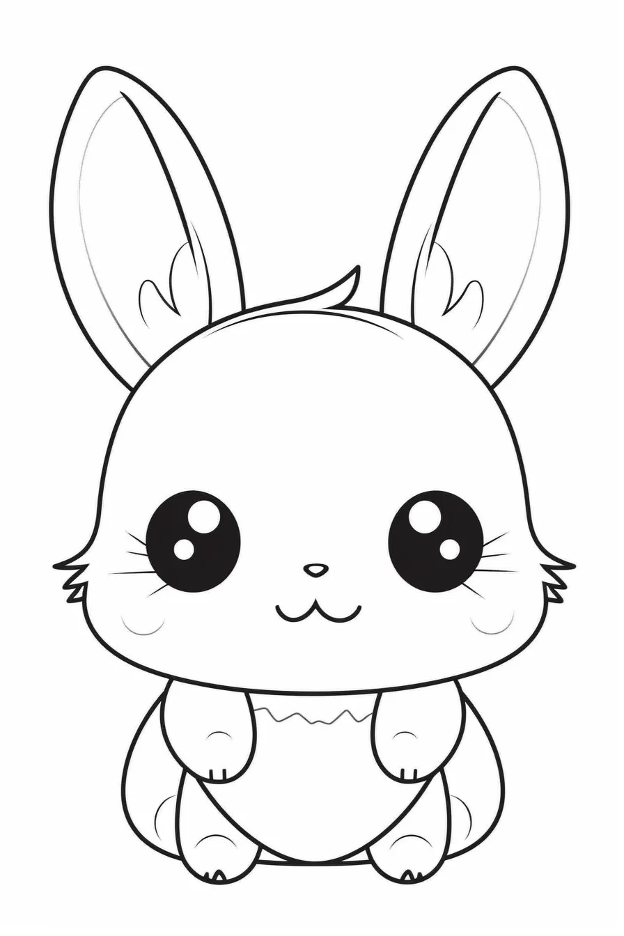 31+ Best of Bunny Coloring Pages Free Printable