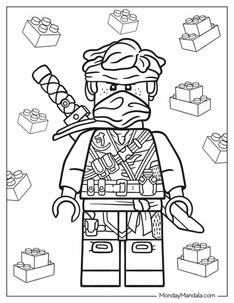 43+ Printable Free LEGO Ninjago Coloring Pages Sketch