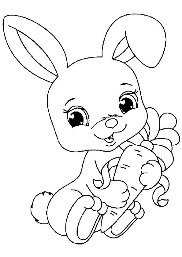 38+ Free Bunny Coloring Pages for Adult