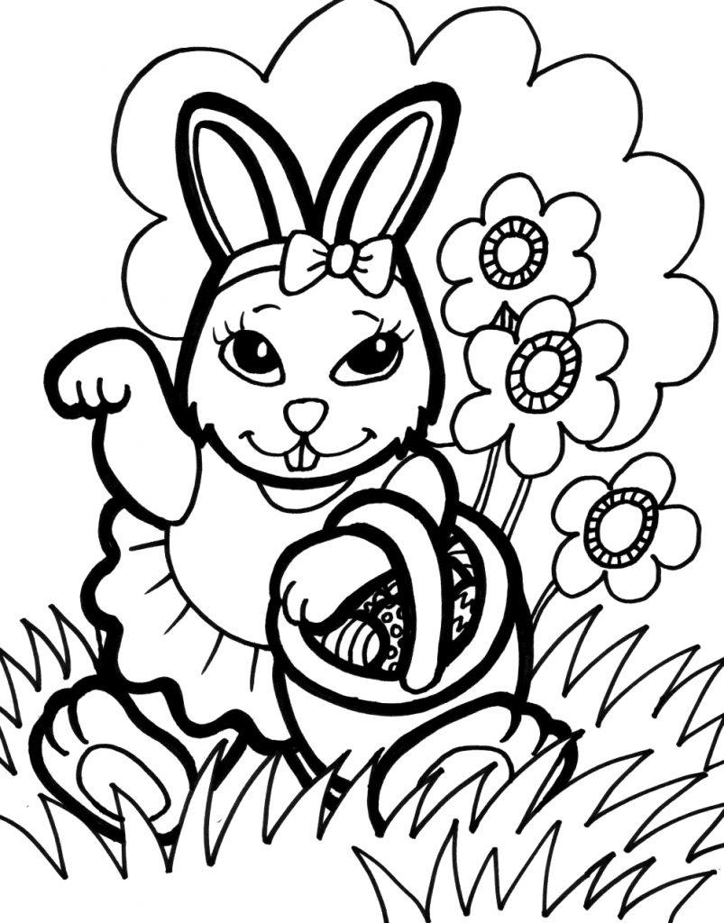 37+ Top Bunny Coloring Pages PDF Printable