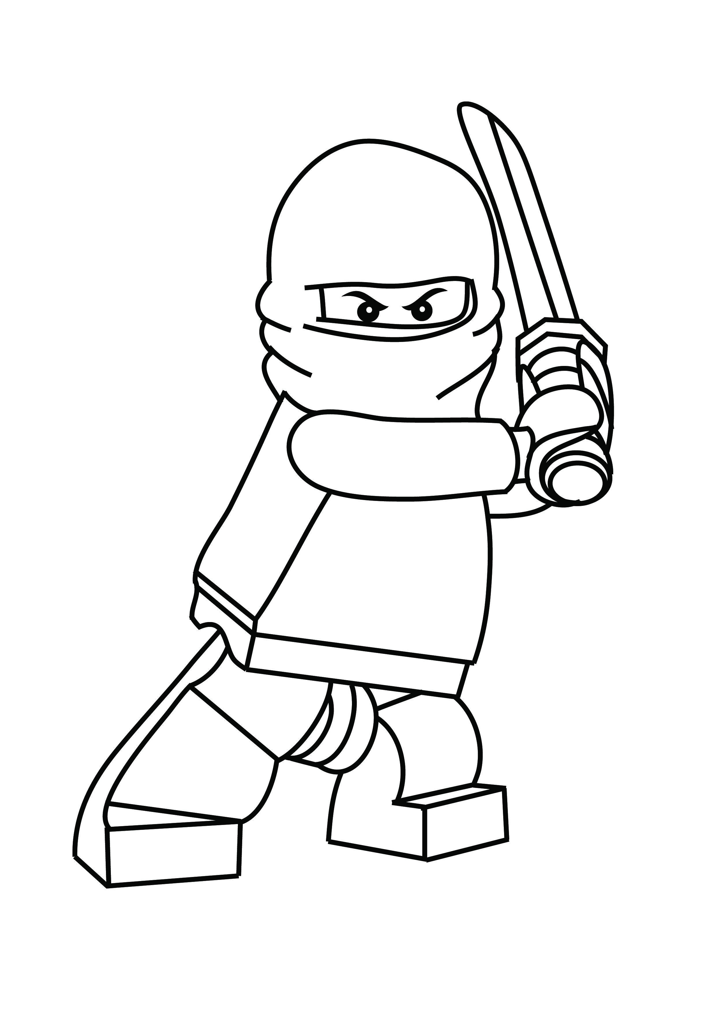 30+ Download Free LEGO Ninjago Coloring Pages Line Art