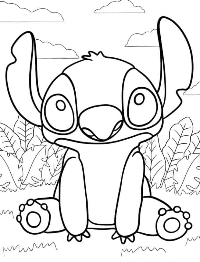 50+ Free Stitch Adult Coloring Pages Sketch