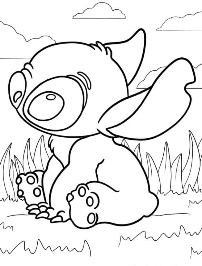 50+ Free Stitch Adult Coloring Pages PDF Printable