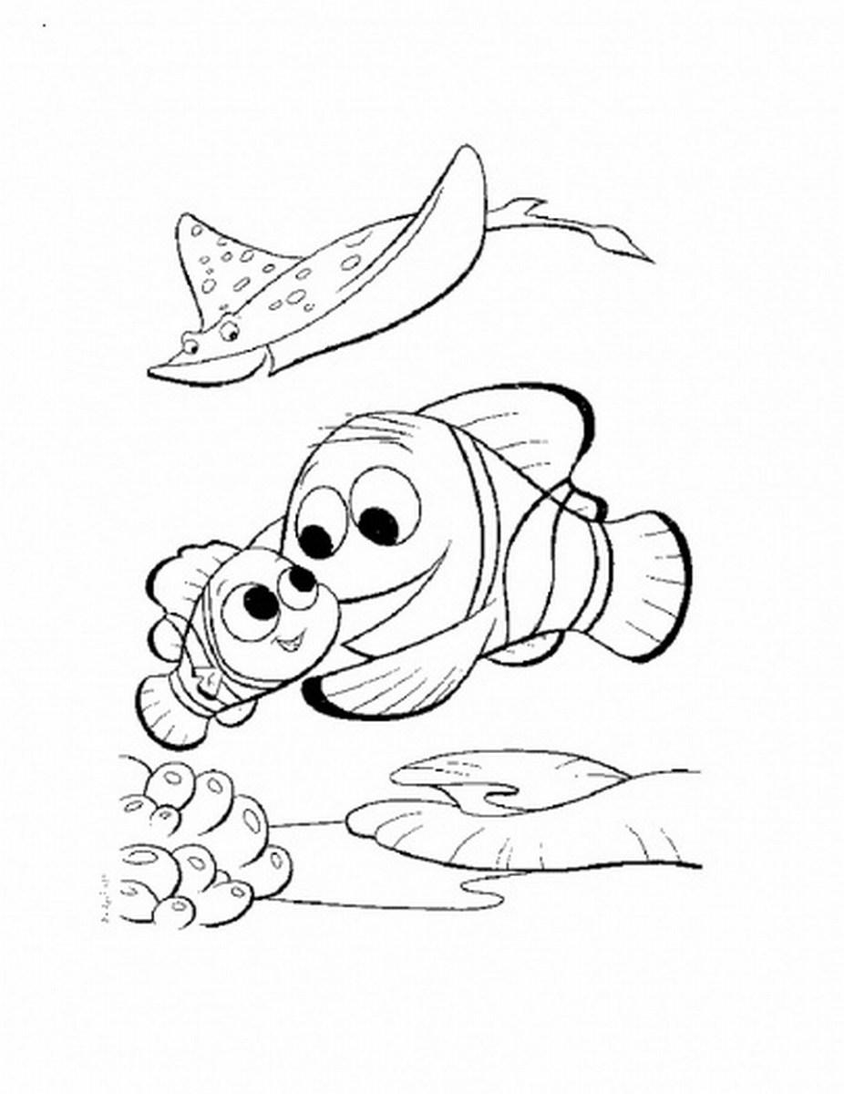 49+ Unique Nemo Coloring Pages for Kids