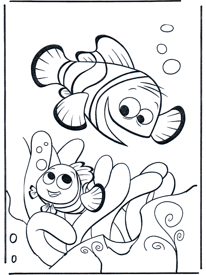 32+ Printable Nemo Coloring Pages Books