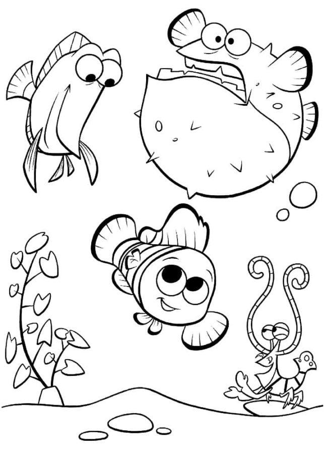 46+ Best of Nemo Coloring Pages for Adult