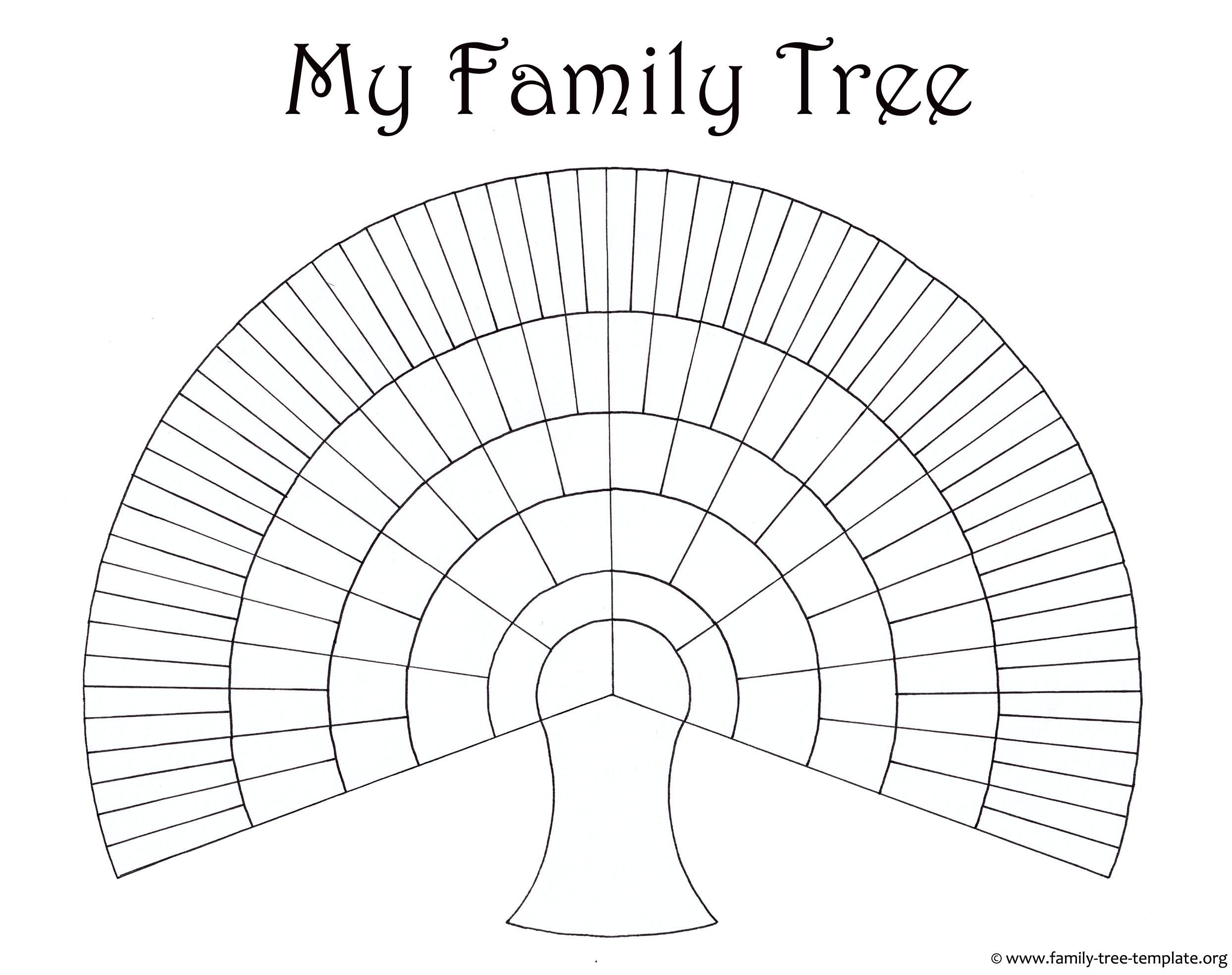 50+ Best of Blank Family Tree Coloring Pages Book Pages