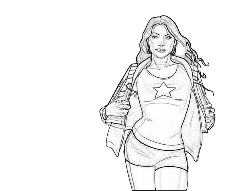 10 Unique America Chavez Coloring Pages for Marvel Fans