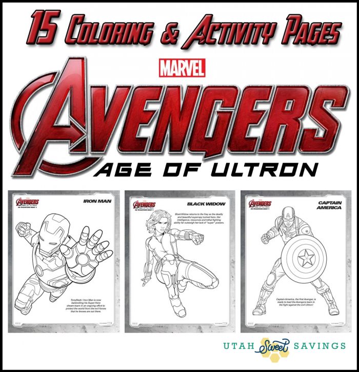 10 Avengers Coloring Worksheets for Superhero Enthusiasts