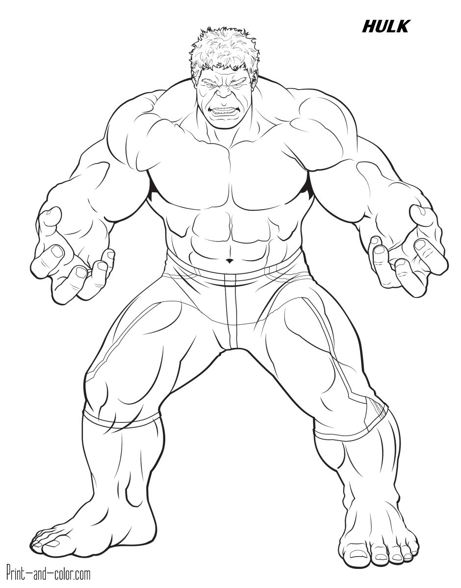 35+ Free Avengers Coloring Pages Sketch