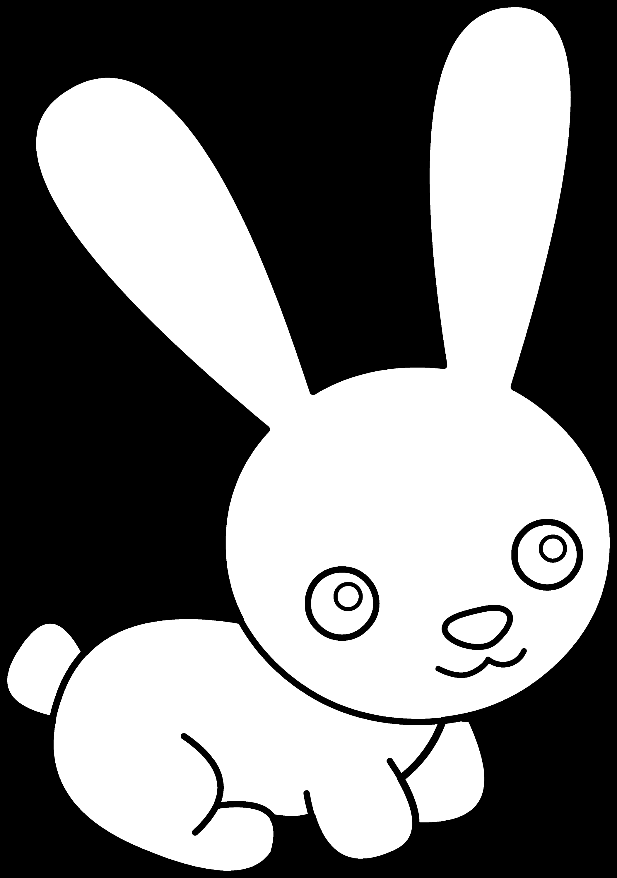 48+ Unique Bunny Coloring Pages for Kids